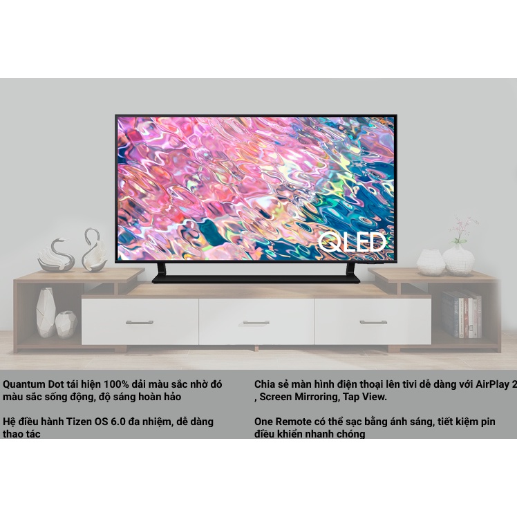 Smart Tivi QLED 4K 65 inch Samsung QA65Q60B 2022