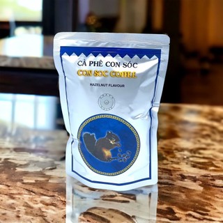 CAFE CON SÓC BỊCH XANH 500GAM - CÀ PHÊ PHA PHIN