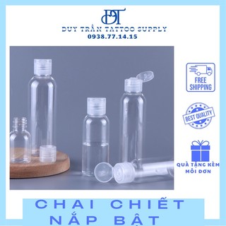 CHAI CHIẾT NẮP BẬT 30ml/50ml/100ml/200ml