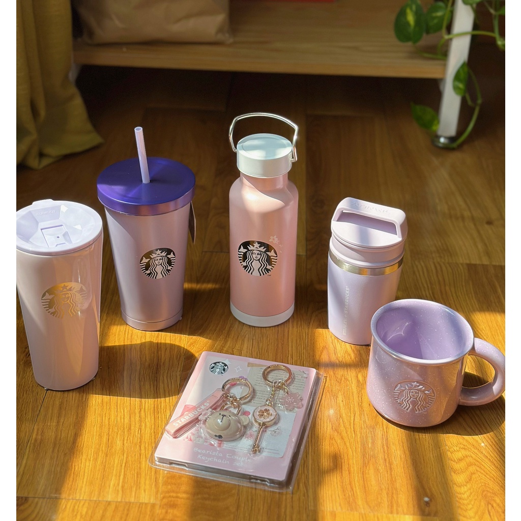 Móc khóa Bearista Couple Keychain Set của Starbucks