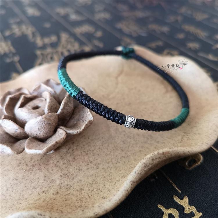 Giao Hàng Miễn Phí Vòng Tay Dây Bện Thủ Công Hình Chín Phương Tiện Giao Hàng Tây Tạng Vajra Cho Cặp Đôi Nam Và Nữ