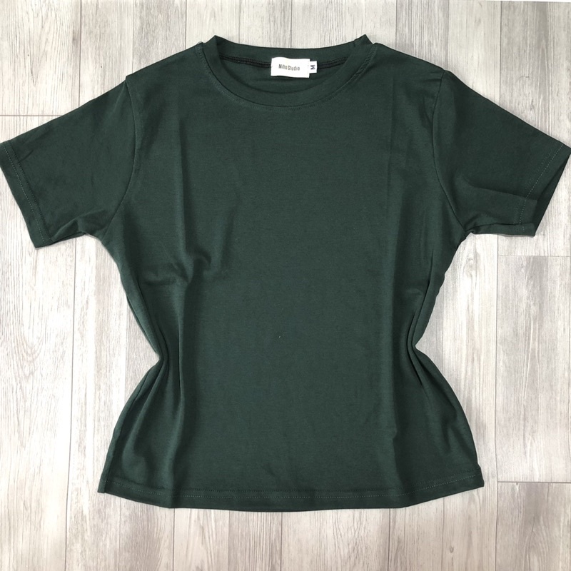 Áo thun cổ tròn nữ dáng ngắn, chất phông zip co giãn thấm hút mồ hôi