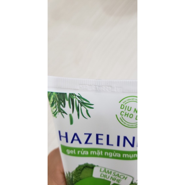 Sữa Rửa Mặt Hazeline MatchaTràmTrà 100g
