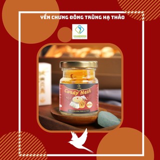 Yến Chưng Đông Trùng Hạ Thảo Vinagreentech - Yến tươi nguyên chất chính hãng hũ 70ml