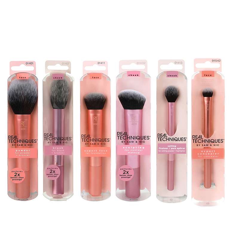 Cọ Makeup Lẻ Real Technique Angdelashop Gồm Cọ Má Hồng Phấn Phủ Tạo Khối Tán Nền Cọ Mắt Highlight ( PHIÊN BẢN MỚI )