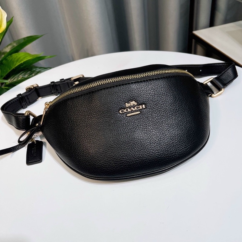 Túi bao tử nữ da thật Coach Belt Bag