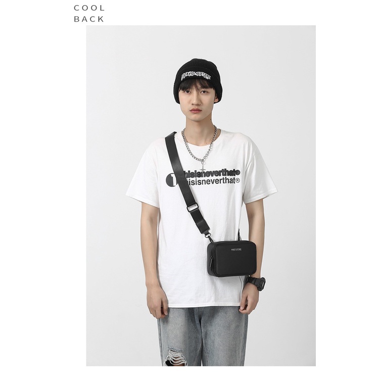 Túi Messenger nam nữ phiên bản Hàn Quốc túi vuông nhỏ thể thao đơn giản túi đeo vai thông thường hot trend - TDV04