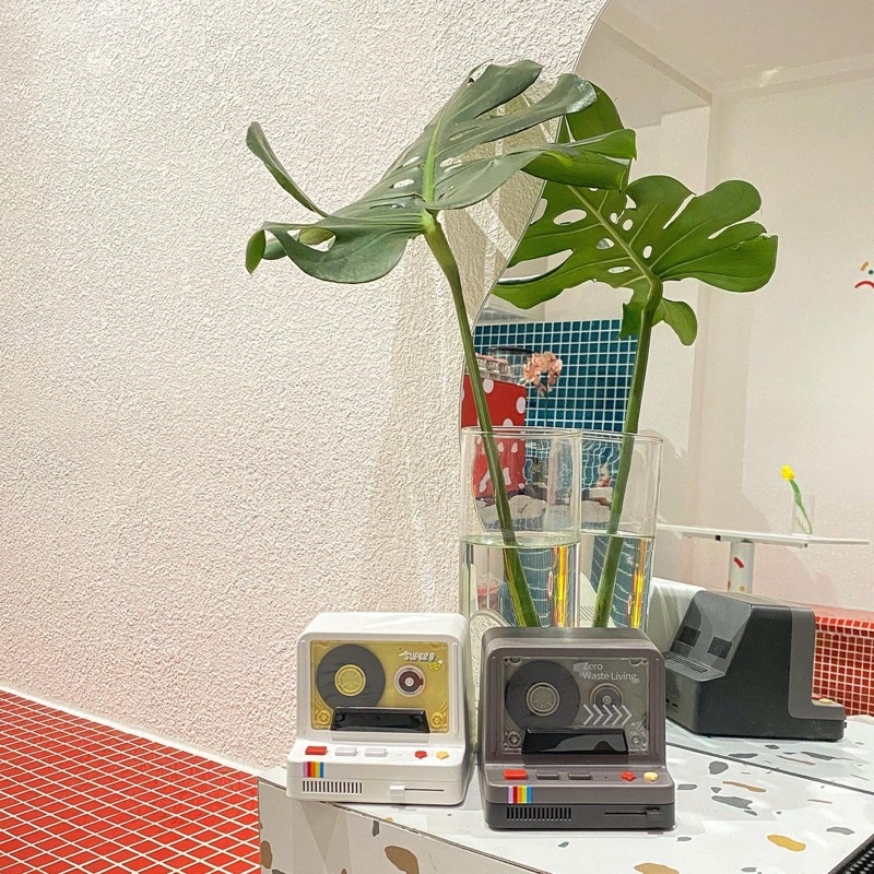 loa bluetooth hình máy phát băng cassette