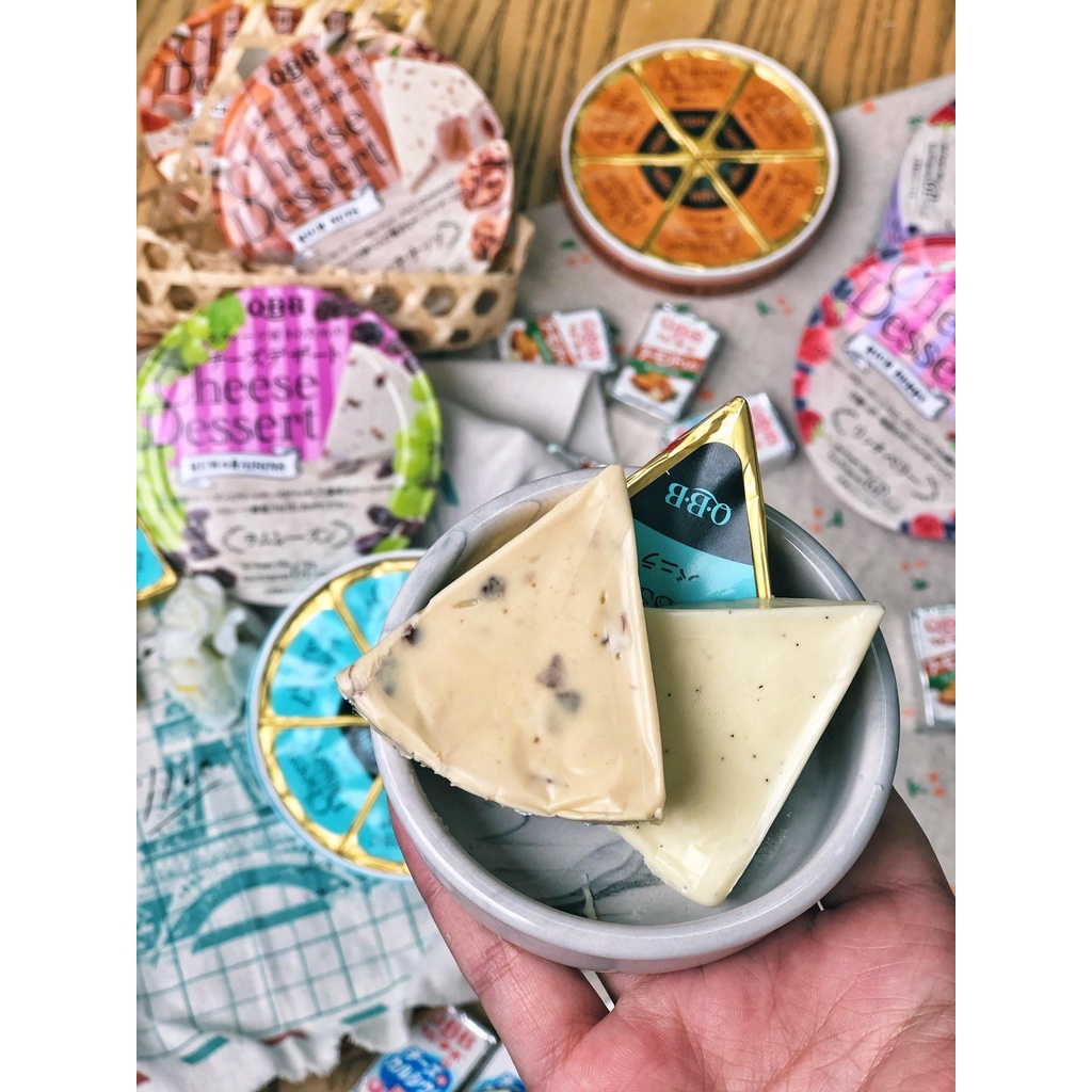 Phô Mai QBB Nhật Bản Cheese Desert Đủ Vị Cho Bé