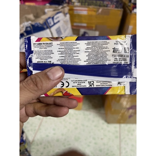 Gói Thẻ Lẻ Match Attax Champions League EXTRA Pack Mùa 2022/23