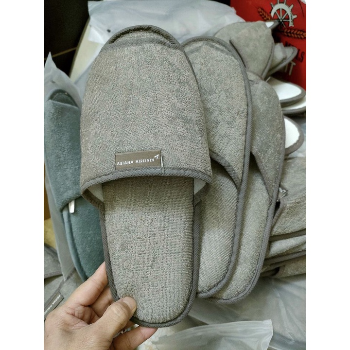 Dép vải bông đi trong nhà của các hàng hàng không