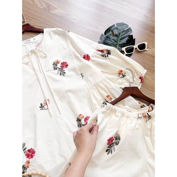 SET THÔ THÊU HOA - BIMI