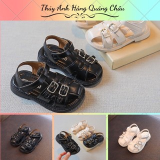 Dép sandal bít mũi chống vấp cho bé trai - sandal rọ cho bé trai bé gái đế mềm