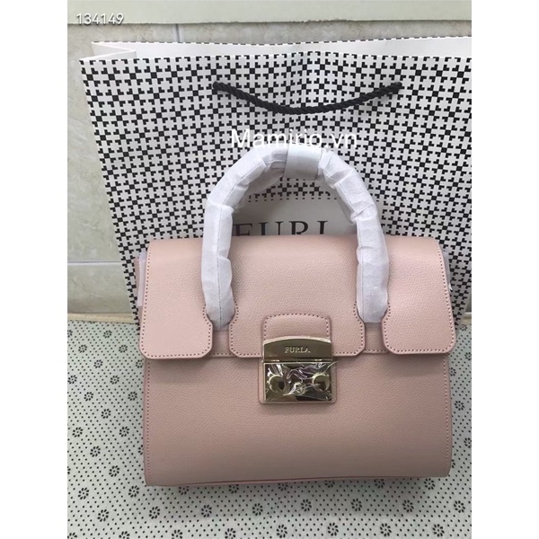 Túi Nữ FL Metropolis Satchel Size 24cm màu hồng hangd xuất