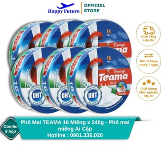 Phô mai teama 16 miếng x 240g - phô mai miếng ai cập
