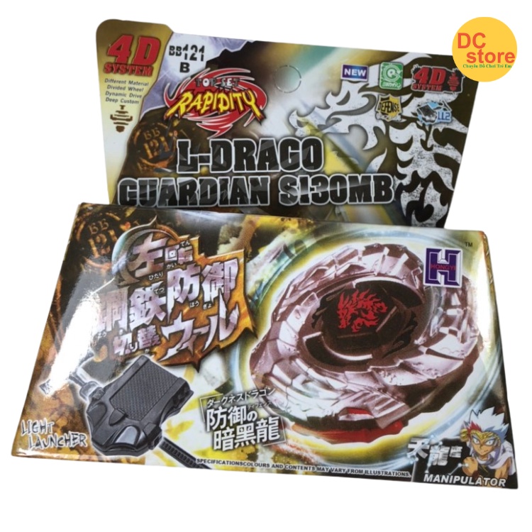 Con Quay Rồng Thiên BB121B L-DRAGO cực hiếm hàng, Chiến Thần giật lùi siêu cấp