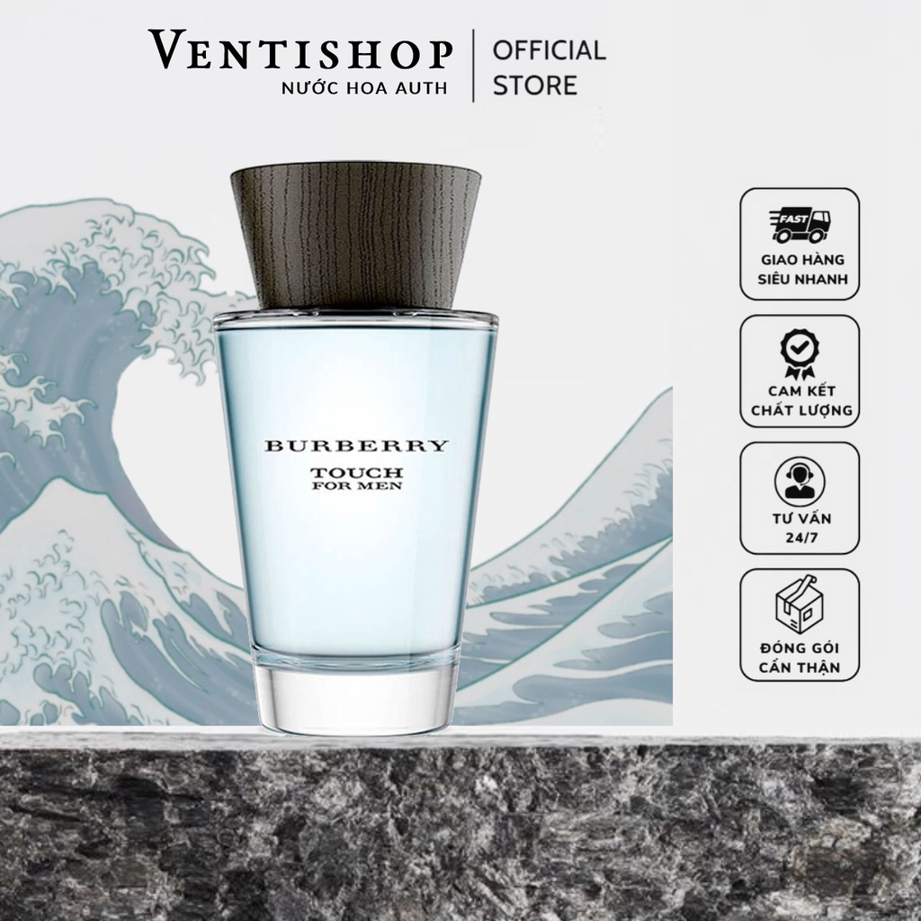 | 𝐕𝐄𝐍𝐓𝐈𝐒𝐇𝐎𝐏.𝟔𝟖 | Nước hoa BURBERRY Touch For Men (Test) 5ml/10ml/20ml