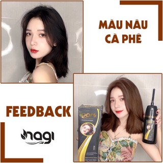 Dầu gội nhuộm tóc thảo dược NAGI