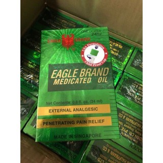 Dầu gió xanh con ó Eagle Brand chai 24ml
