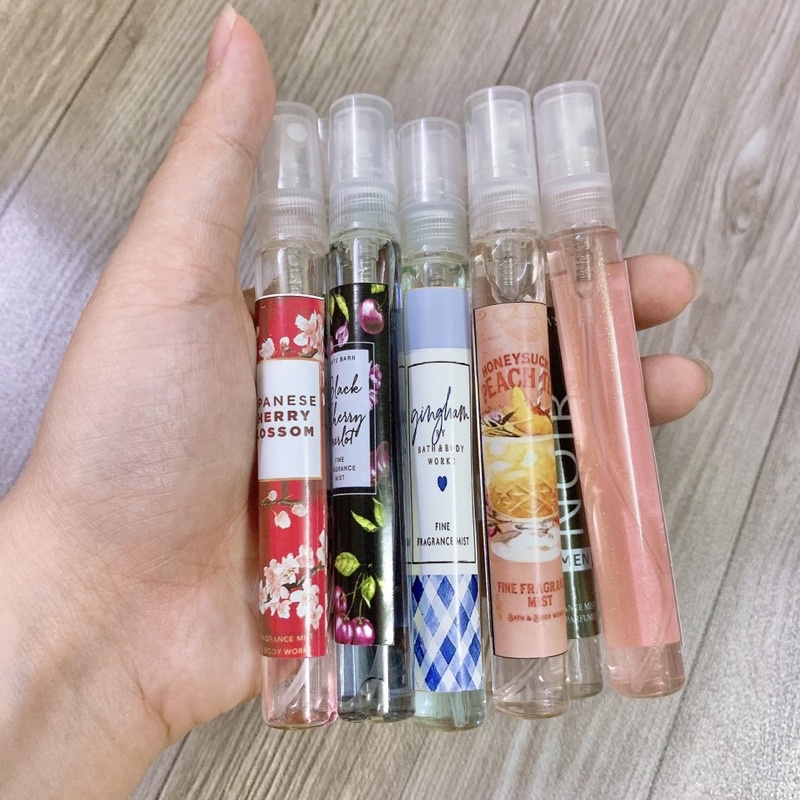 Xịt Thơm Body Mist Nội Địa Trung Bath - Victoria Nam Nữ Nhiều Mùi