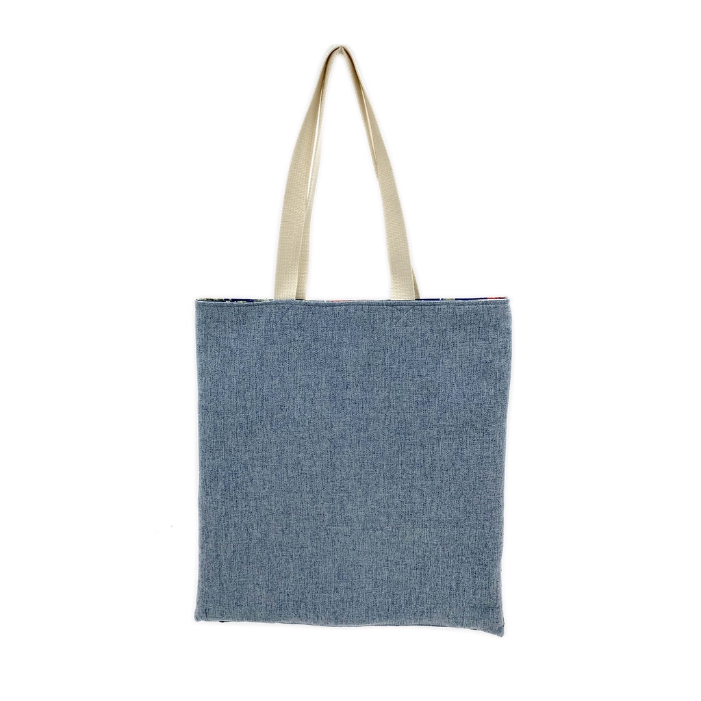 Túi Tote & Ví Vải Canvas 2 Mặt, Khắc Tên Riêng KYMVIET Craft, Thiết Kế Thời Trang, Đựng Đồ Đa Năng, Làm Quà Tặng