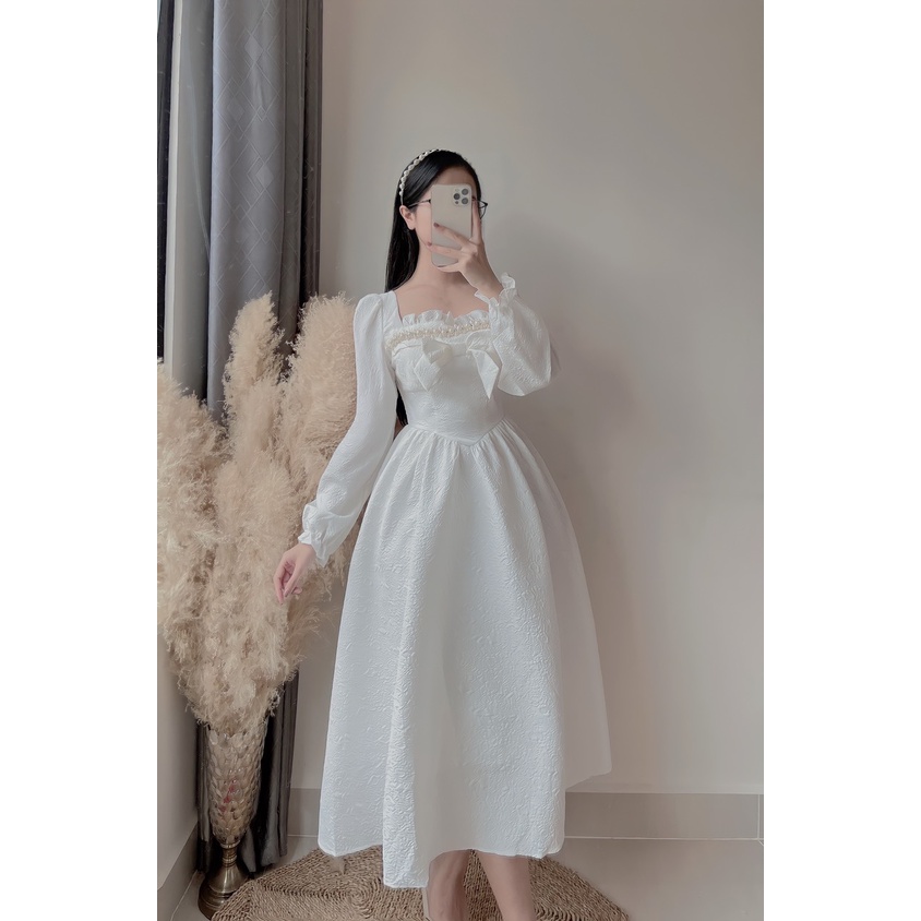 ĐẦM VINTAGE TIỂU THƯ DẠ HỘI