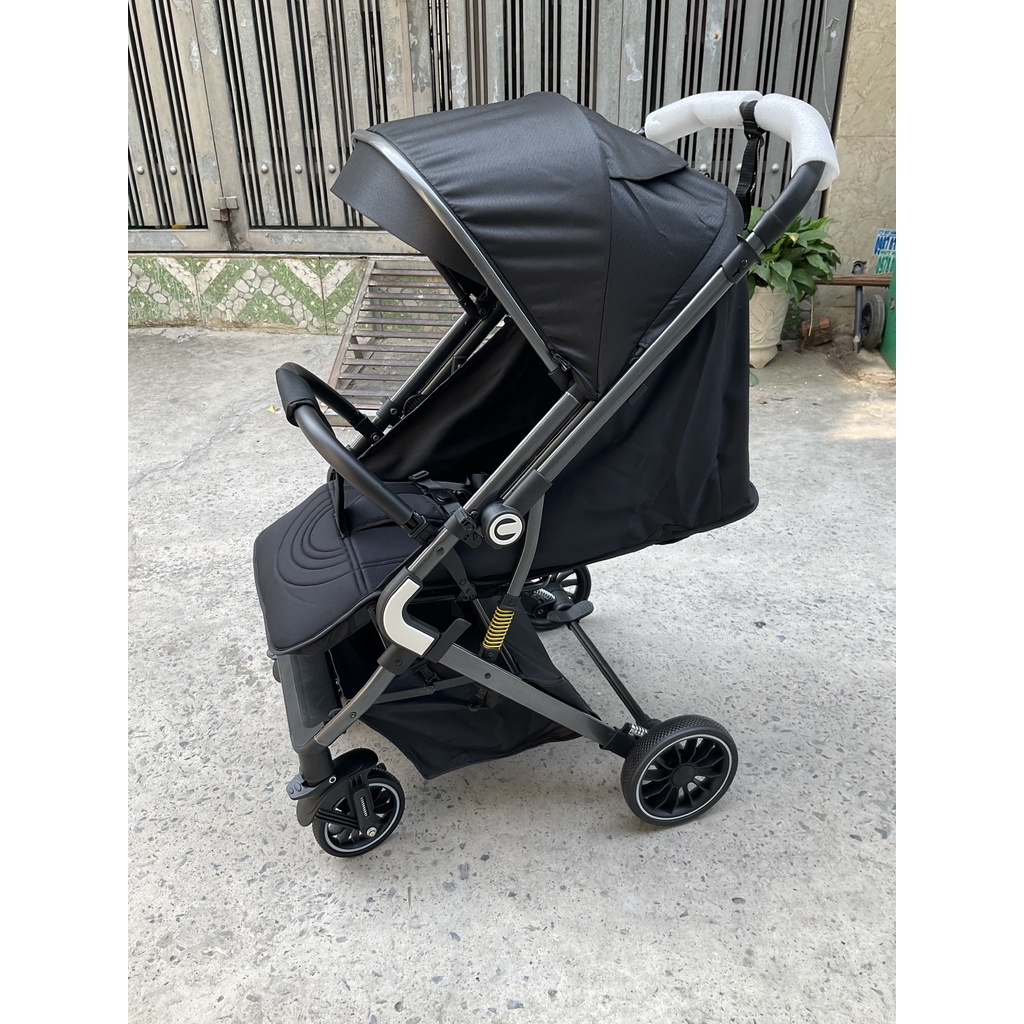 Xe đẩy em bé 2 chiều ngả lưng 3 tư thế cho bé BaBy gấp gọn thành vali kéo, siêu chắc chịu lực 40kg