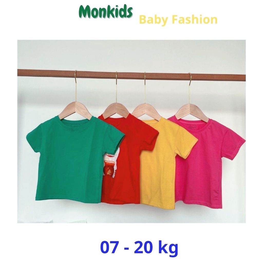 Áo cộc tay bé gái, áo thun cho bé gái, áo phông bé gái 7-20kg