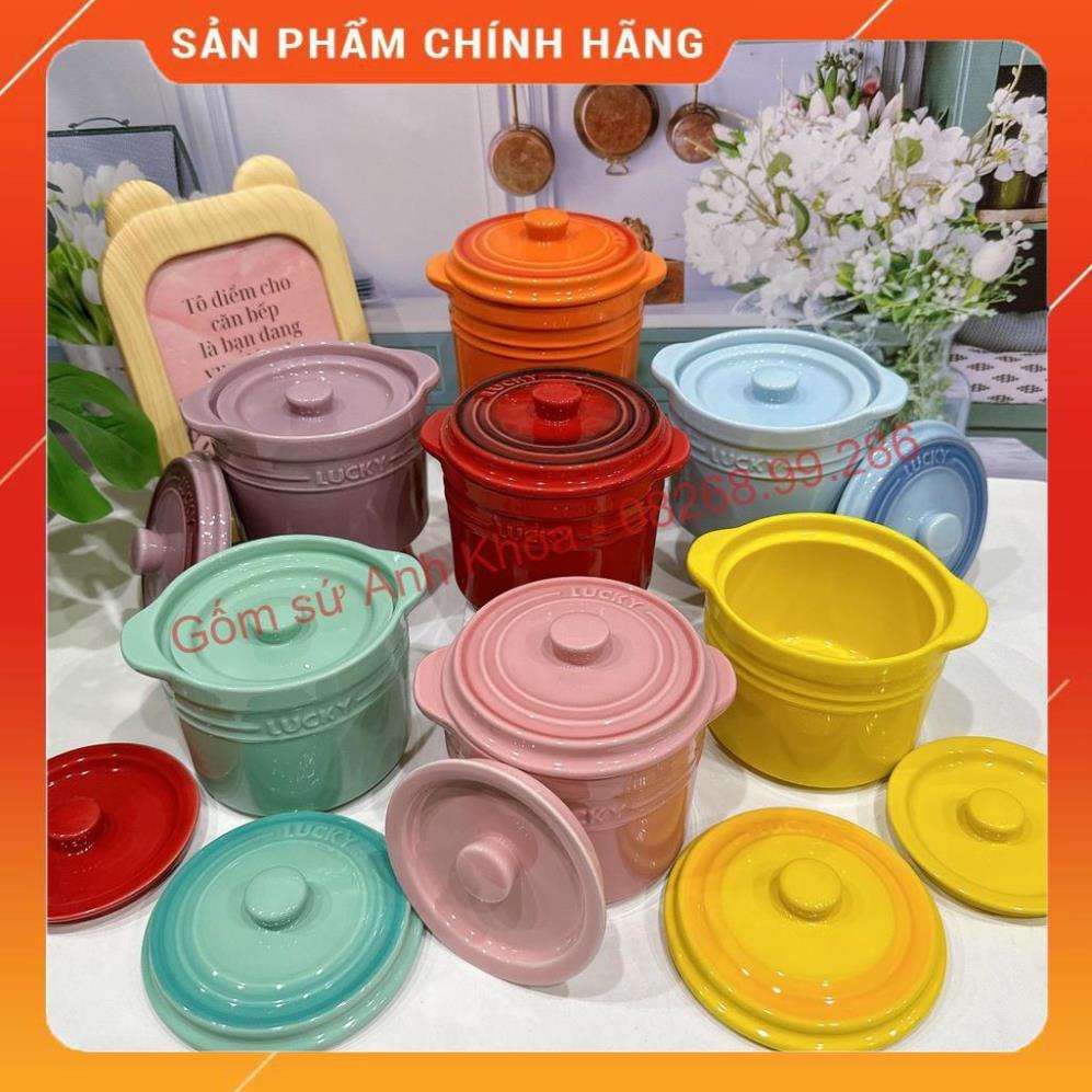 Siêu Sale - Bát Đĩa Gốm Sứ Decor, Bát Ăn Cơm, Bát Ăn Chè, Chén Dĩa Dễ Thương Hũ Chưng Yến, Thố Hầm Đồ Ăn