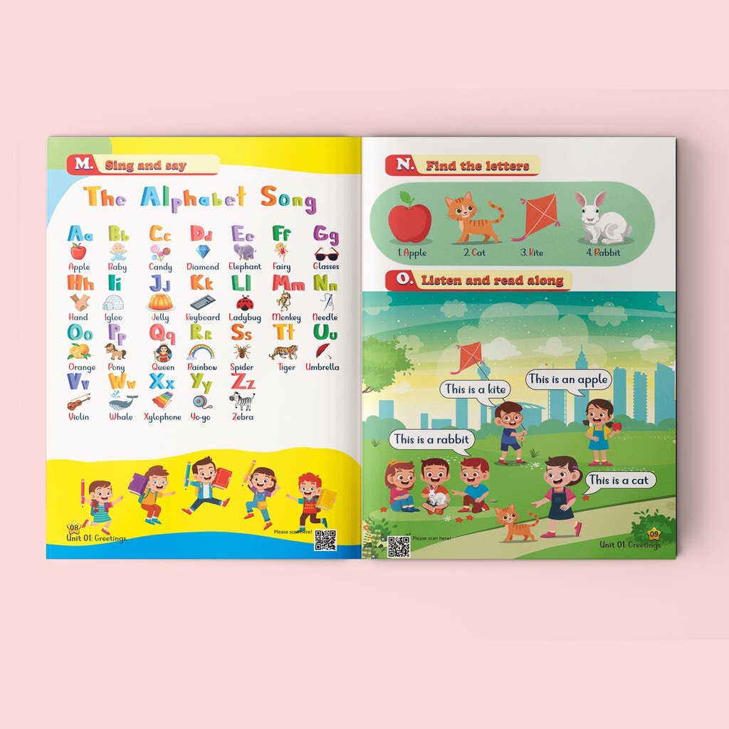 Sách Bé Khởi Đầu Học Tiếng Anh- English Primer( Cho bé từ 4-6 tuổi)