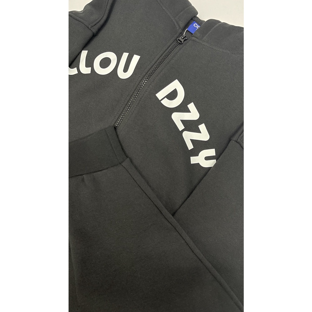 Áo khoác hoodie zip local brand nam nữ unisex cặp đôi nỉ ngoại cotton form rộng có mũ xám đen dày cute CLOUDZY ORIGINAL