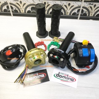 [Tặng Bao Tay] Combo cùm tăng tốc DOMINO và cùm công tắc FZ gắn thông dụng các dòng xe máy xe điện