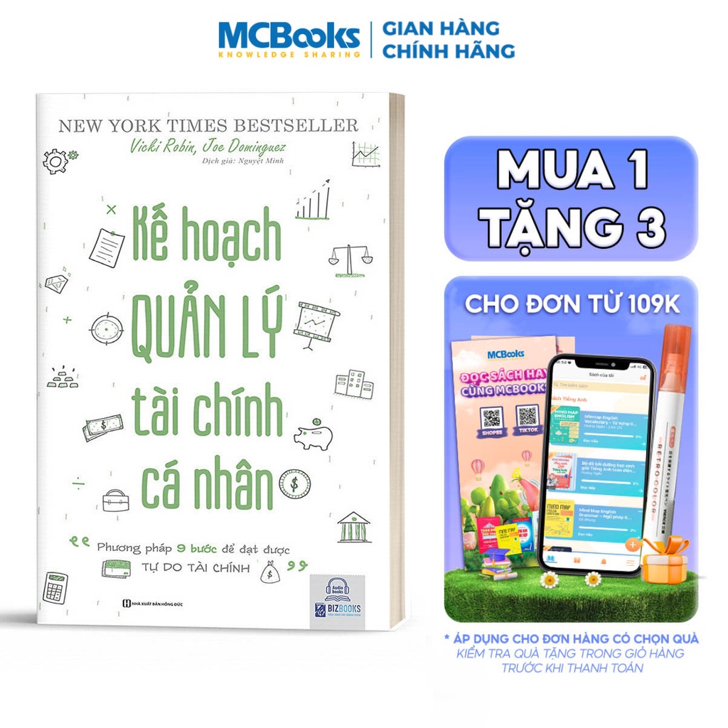 Sách - Kế Hoạch Quản Lý Tài Chính Cá Nhân: Phương Pháp 9 Bước Để Đạt Được Tự Do Tài Chính