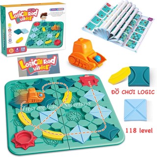 Đồ chơi con đường tư duy, giải mã mê cung sáng tạo logical road builder giúp phát triển tư duy logic cho bé