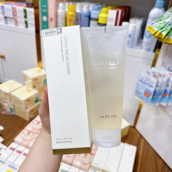 [Dr Pepti] Sữa Rửa Mặt BHA Tinh Chất Rau Má 200ml