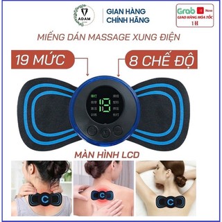Máy massage cổ vai gáy xung điện - miếng dán massage xung điện