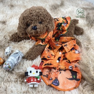 Áo chó mèo, đầm chó mèo mẫu Halloween từ 2-10kg