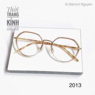 GỌNG KÍNH CẬN THỜI TRANG CAO CẤP 2013_ GỌNG CẬN KIM LOẠI MẢNH, NHẸ_DÁNG MẮT BẦU CHO CẢ NAM VÀ NỮ
