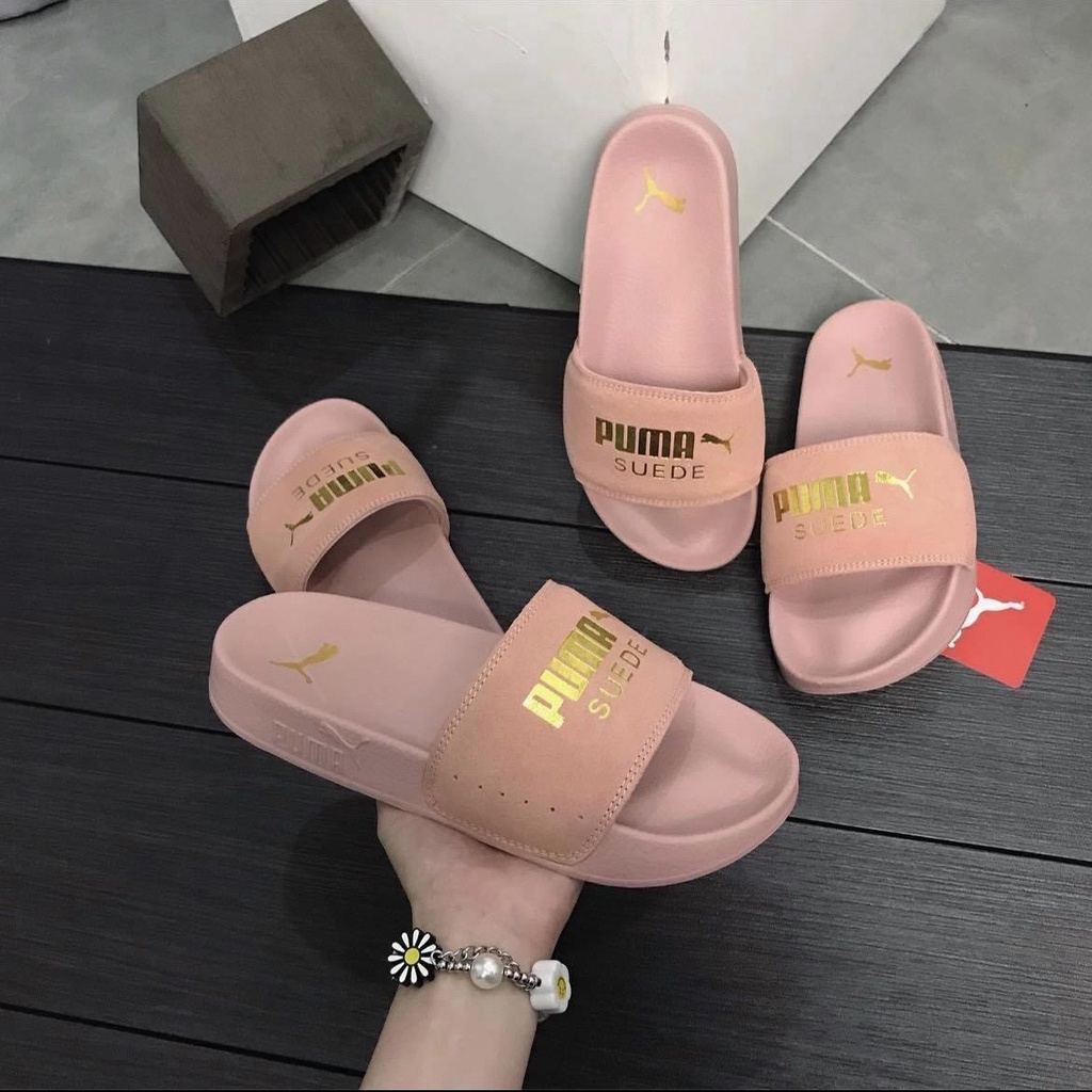 Dép nam nữ quai ngang PU.MA SUEDE êm nhẹ, thoải mái, dép chính hãng