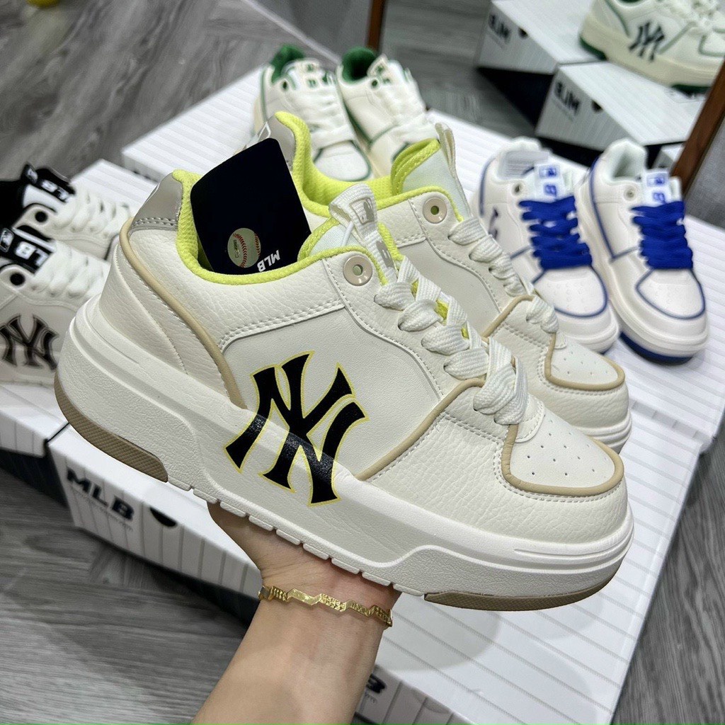Giày MLB Chunky Liner + Sục Ny Đạp Gót, Giày Sục 𝐌𝐋𝐁 Nam Nữ Hot Hit 2022 Miễn phí ship toàn quốc