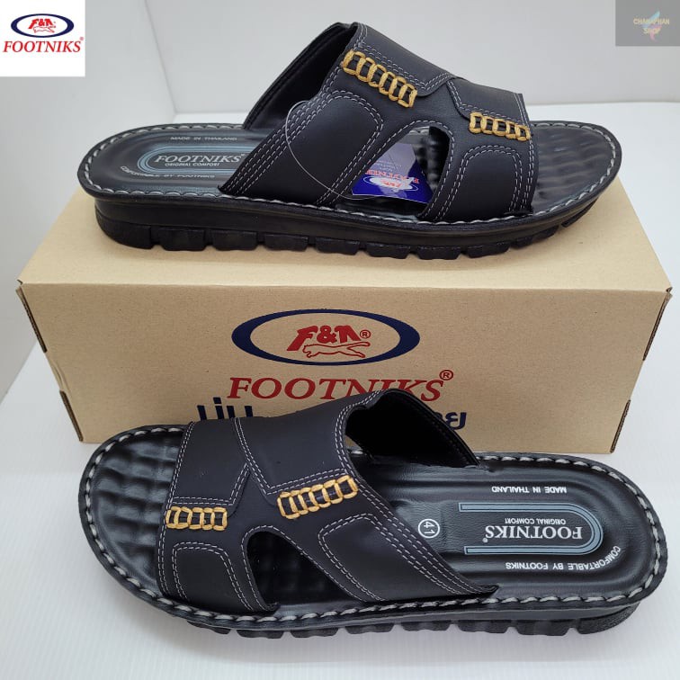 Dép Da Nam Quai Ngang FPU33- 0942M