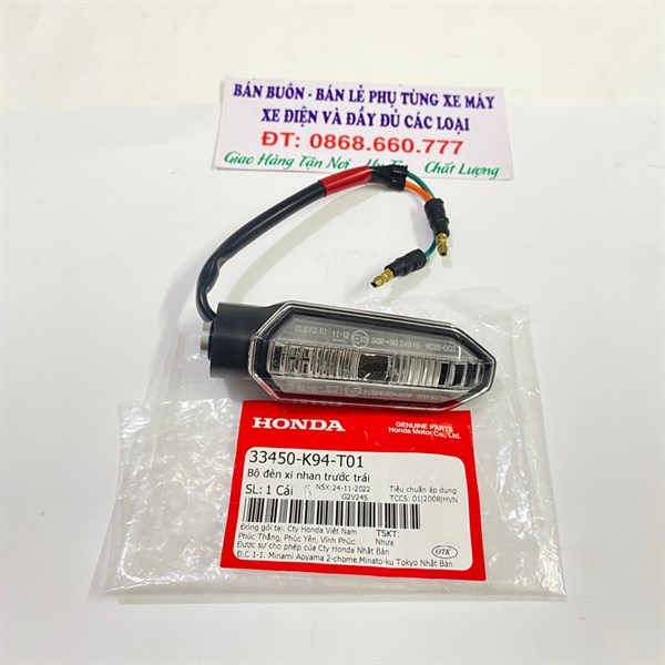 Bộ đèn xi nhan trước trái Winner X Zin Honda - 33450K94T01