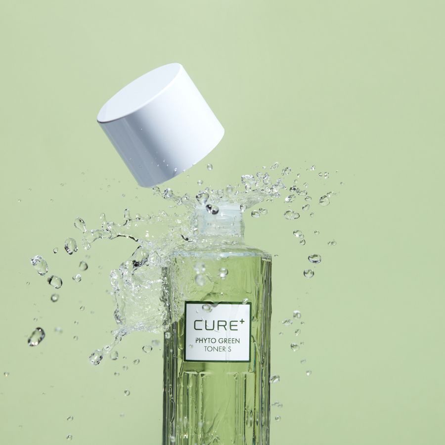 Nước Hoa Hồng Tinh Chất Hoa Hồng CURE Phyto Green Toner S 130ml Cấp Ẩm Sáng Da