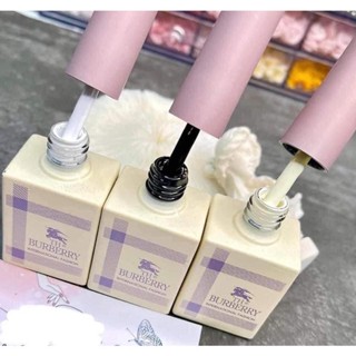Sơn gel màu đen trắng trắng sữa Burbery Beeshi shop nail