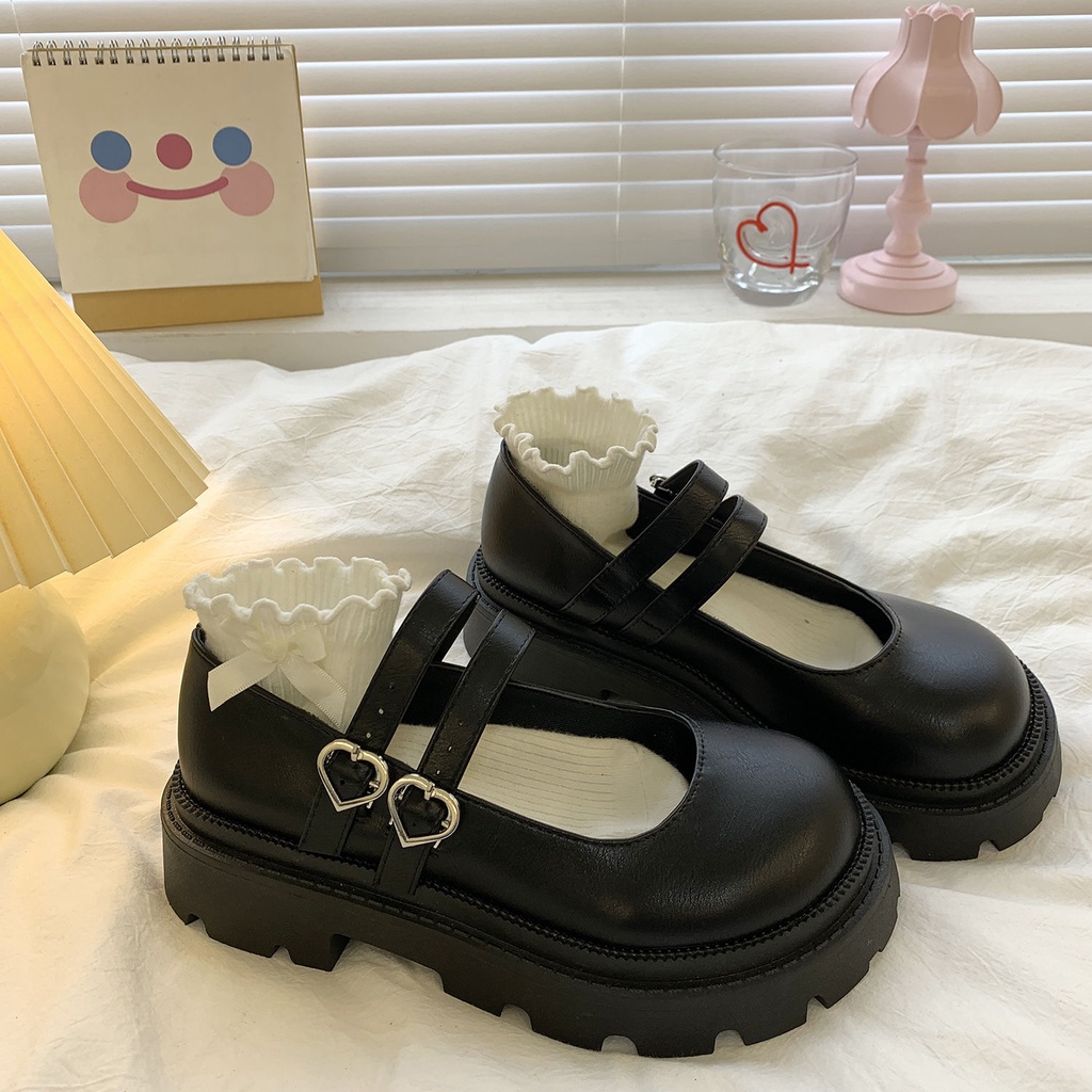 Giày lolita đế cao giày mới Mary Jane