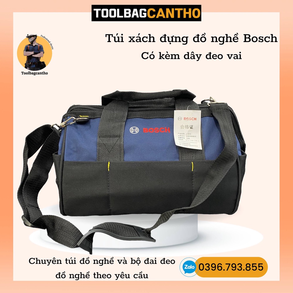 Túi xách đựng đồ nghề Bosch nhỏ 35x21x20cm