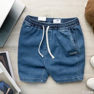 Quần short jeans BTM Studios cạp chun co giãn - 12.460.1