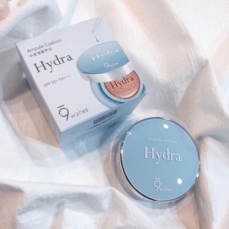 Set Phấn nước 9wishes Hydra Cushion [Bill Hàn]