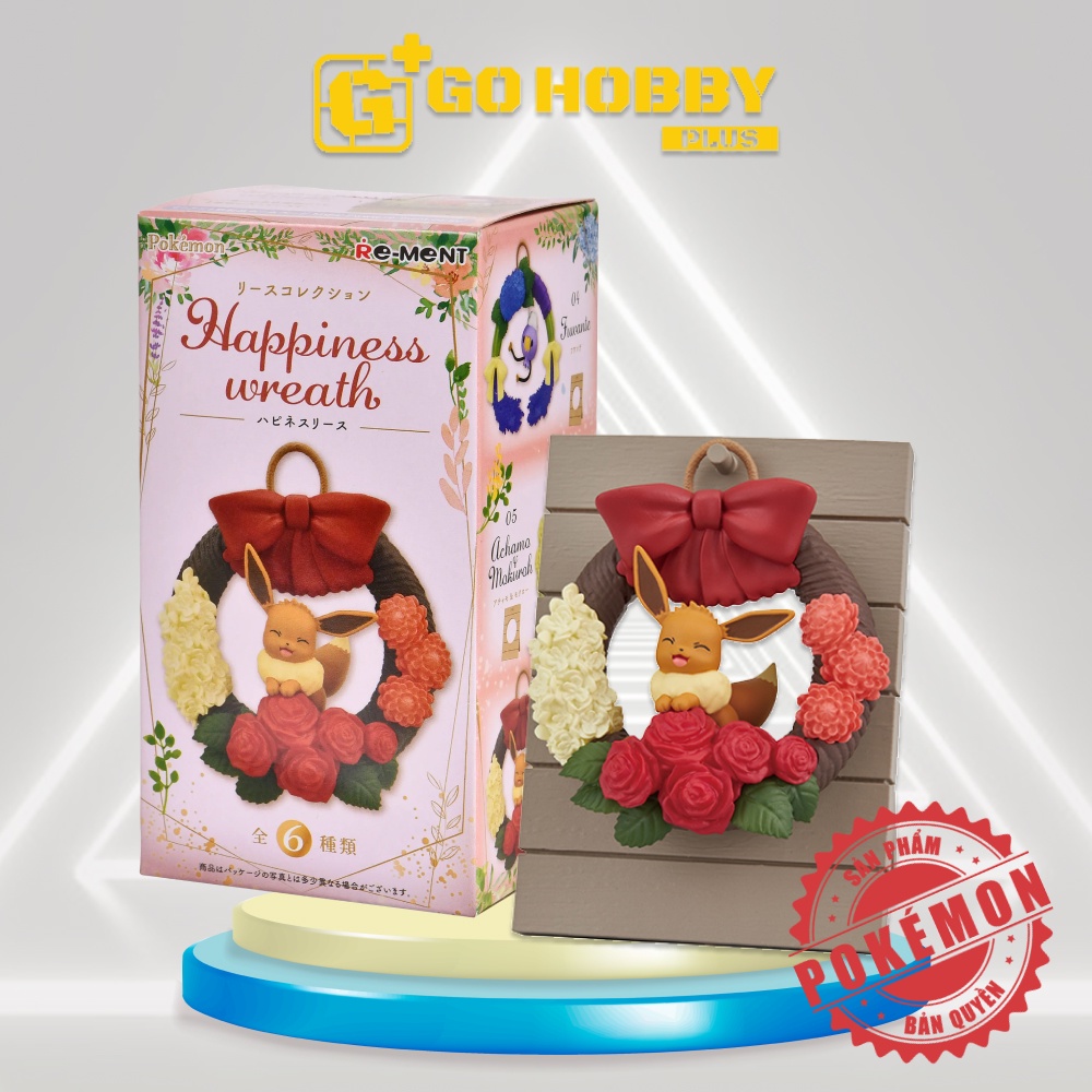 REMENT | POKÉMON Wreath Collection 2 Happiness Wreath | Đồ chơi mô hình