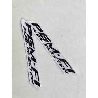 Cặp PGM-Fi Đen Decal in